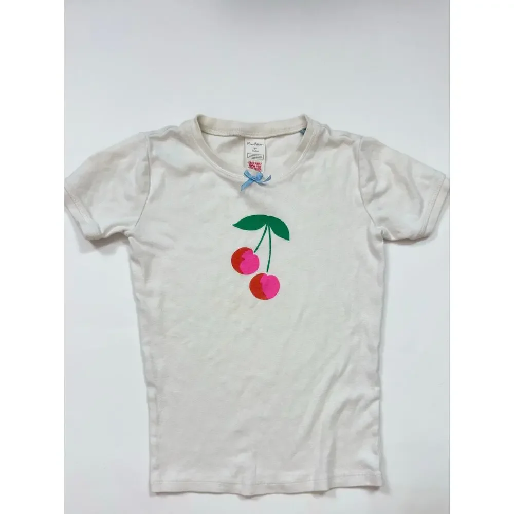 Mini Boden Cherry Pajama Set
